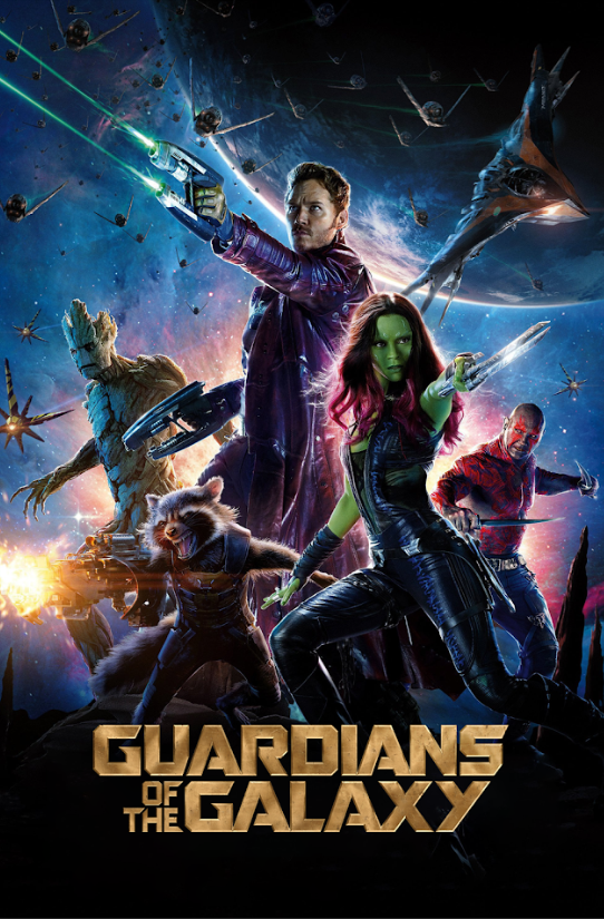 Guardians of the Galaxy (2014) Movie Poster 24x36 Marvel Space Adventure