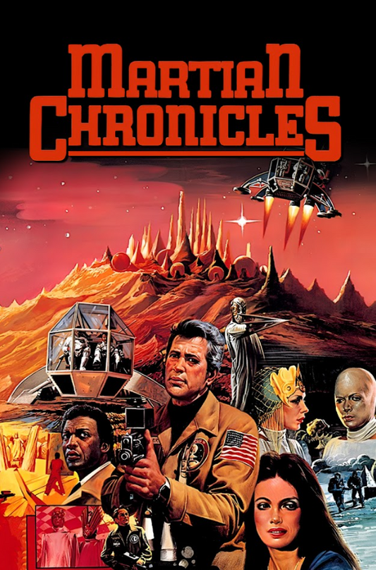 The Martian Chronicles 1980 Poster 24x36 - Sci-Fi Classic Space Adventure Roddy