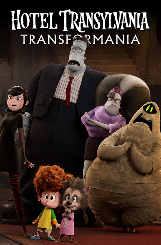 Hotel Transylvania Transformania 2022 Poster 24x36 - Animated Comedy, Monster