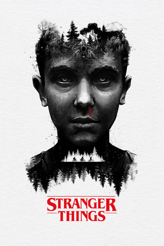 Stranger Things 2016 Poster 24x36 - Netflix Sci-Fi Horror Mystery Adventure