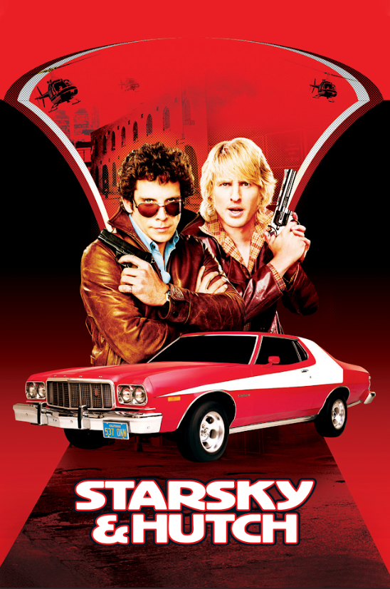 Starsky & Hutch 2004 Movie Poster 24x36 - Ben Stiller Action Comedy Crime - PosterFire.com