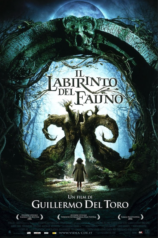 Pan's Labyrinth 2006 Movie Poster 24x36 Dark Fantasy Drama Guillermo del Toro Ar - PosterFire.com