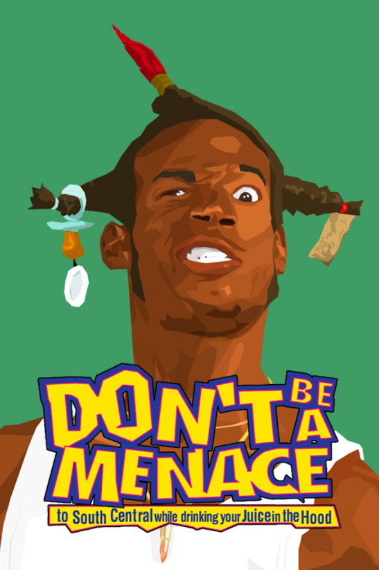 Don't Be a Menace (1996) 24x36 Poster Comedy Parody Retro Classic Film - PosterFire.com