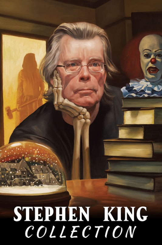 Stephen King Collection 24x36 Poster - Iconic Horror Author Classic Novel Art