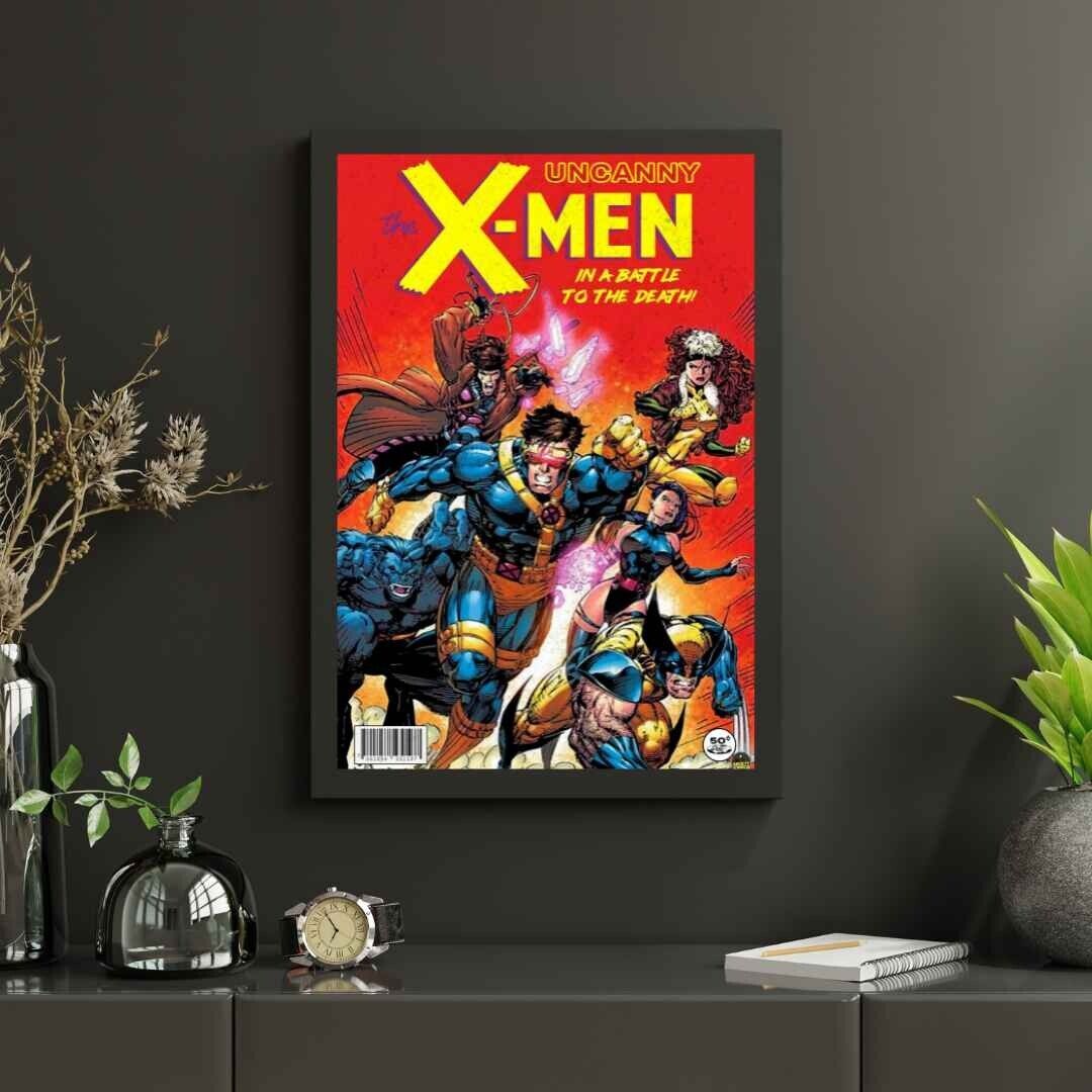 X-Men uncanny poster 24x36 cyclops magneto wolverine nightcrawler colossus storm - PosterFire.com