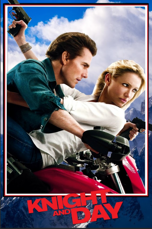 Knight and Day 2010 Poster 24x36 - Tom Cruise Cameron Diaz Action Comedy Spy - PosterFire.com