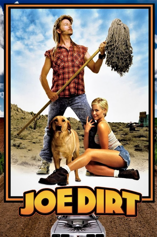 Joe Dirt 2001 Poster 24x36 - David Spade Comedy Adventure Redneck Road Trip Cult