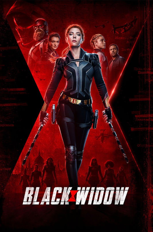 Black Widow (2021) Poster 24x36 – Action-Packed Marvel Film, Natasha Romanoff - PosterFire.com