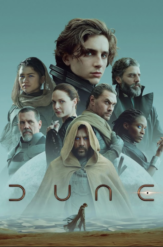 Dune (2021) Movie Poster 24x36 Sci-Fi Adventure, Timothée Chalamet