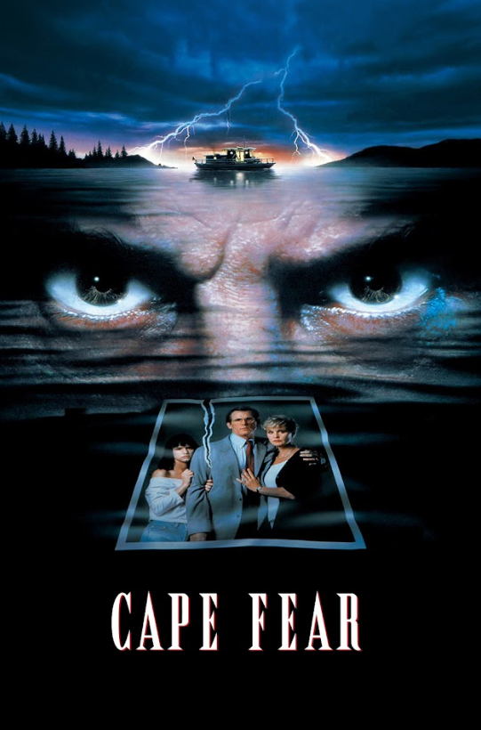 Cape Fear (1991) Movie Poster 24x36 Thriller, Robert De Niro Classic Print - PosterFire.com