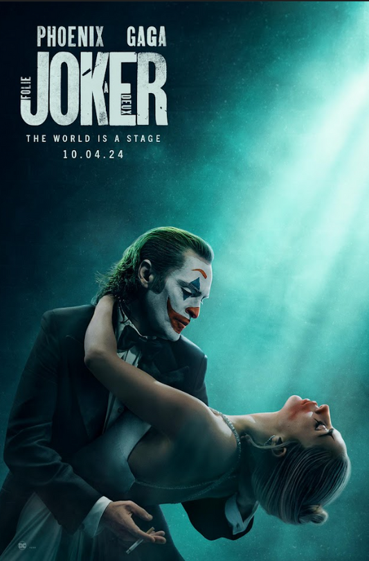 Joker: Folie à Deux (2024) Movie Poster 24x36 Dark Psychological Thriller - PosterFire.com