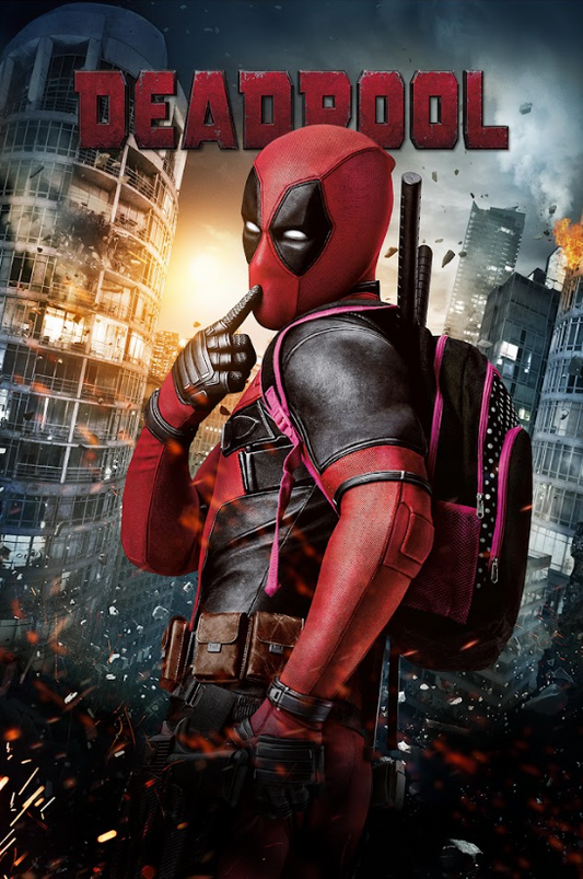 Deadpool 2016 Poster 24x36 - Ryan Reynolds Action Comedy Superhero Art - PosterFire.com