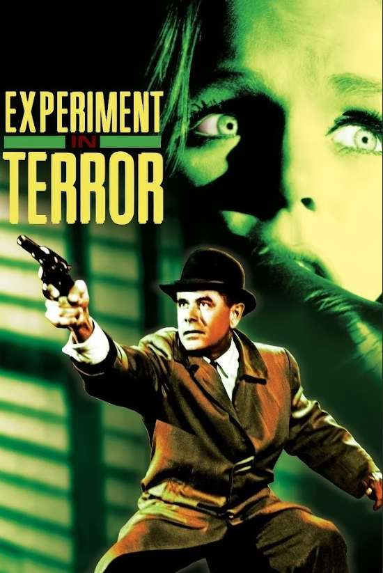 Experiment in Terror (1962) 24x36 Movie Poster Thriller Classic Glenn Ford Art - PosterFire.com