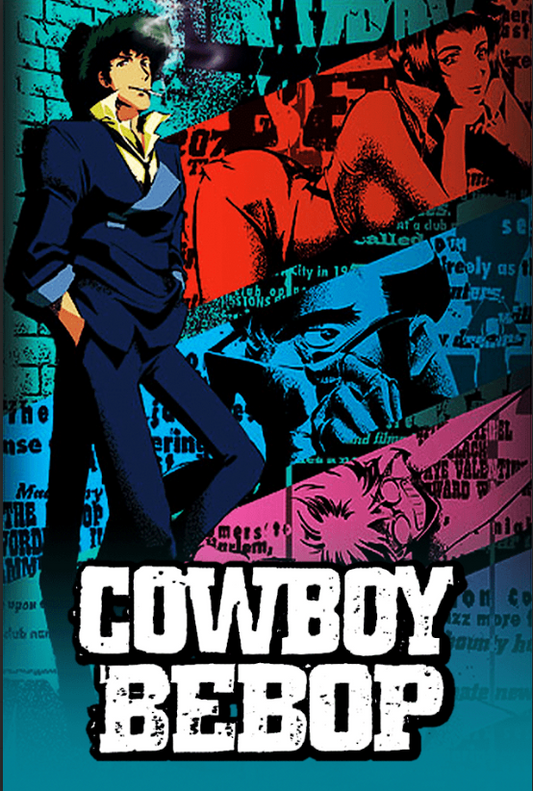 Cowboy Bebop (1998) 24x36 Poster Anime Sci-Fi Action Retro Classic Artwork - PosterFire.com