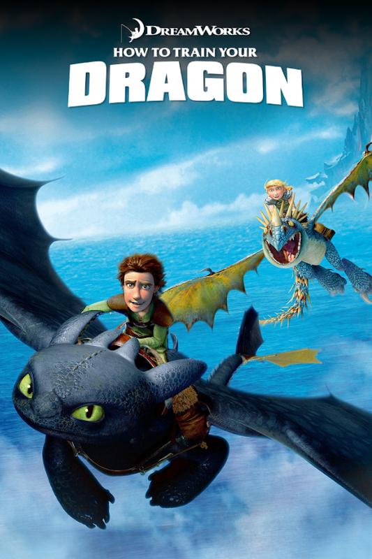 How to Train Your Dragon 2010 Movie Poster 24x36 | Animated Adventure