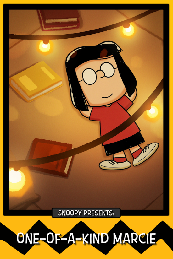 Snoopy Presents: One-of-a-Kind Marcie 2023 Movie Poster 24x36 - Peanuts Special