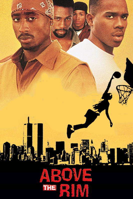 Above the Rim 1994 Poster 24x36 - Basketball Drama, Tupac Shakur, Urban Sport - PosterFire.com