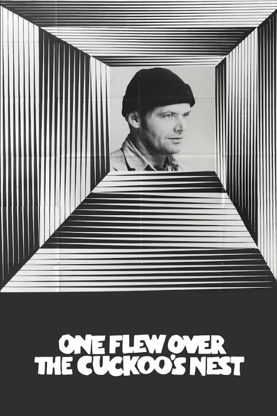 One Flew Over the Cuckoo's Nest 1975 Movie Poster 24x36 - Jack Nicholson, Psycho - PosterFire.com