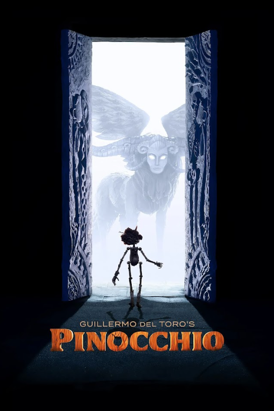 Guillermo del Toro's Pinocchio 2022 Movie Poster 24x36 Stop-Motion Fantasy Anima - PosterFire.com