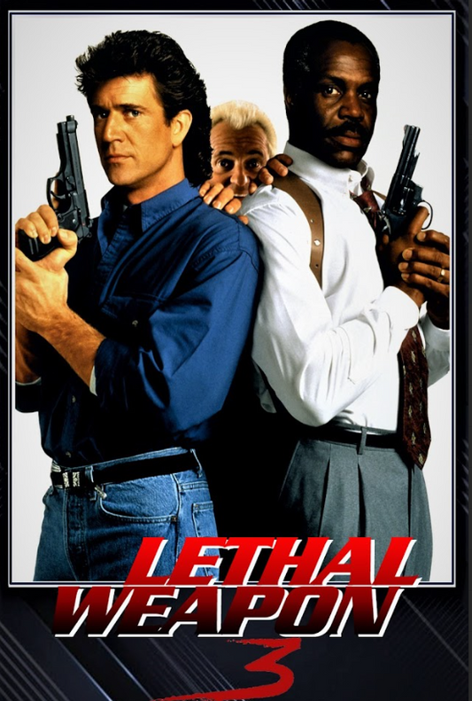 Lethal Weapon 3 1992 Poster 24x36 - Mel Gibson Danny Glover Action Comedy Crime - PosterFire.com