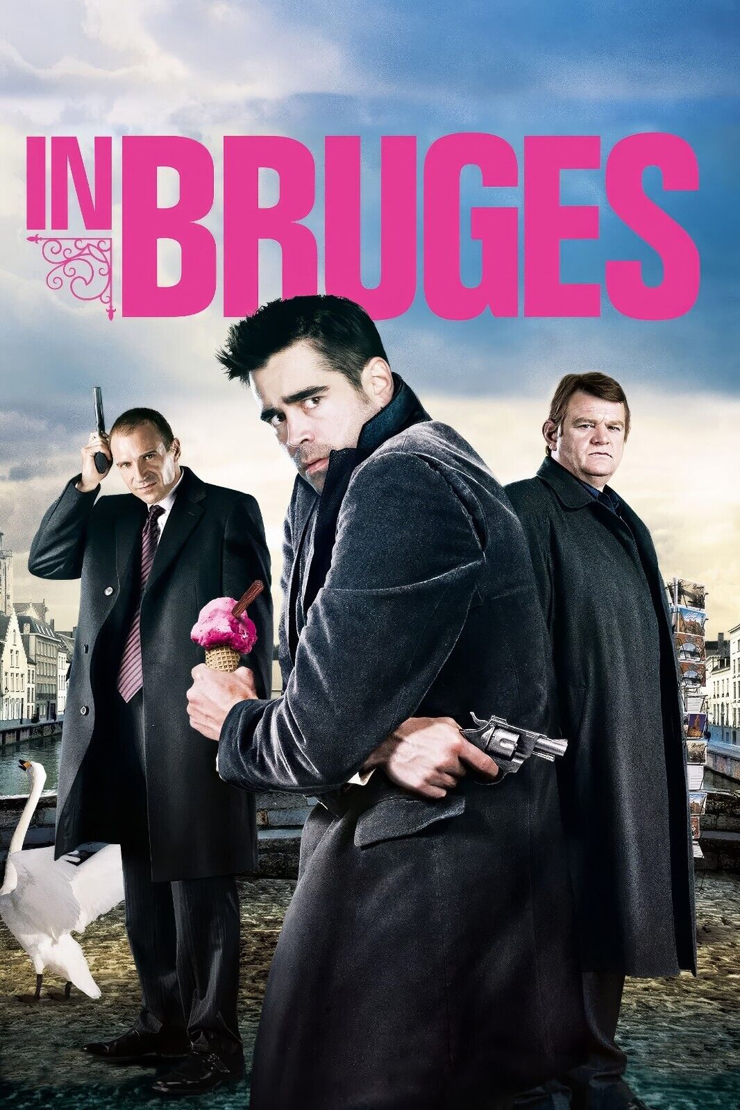 In Bruges 2008 Movie Poster 24x36 | Dark Comedy, Colin Farrell & Brendan Gleeson - PosterFire.com