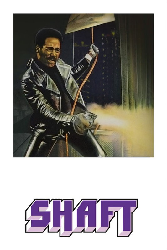 Shaft (1971) Poster 24x36 Classic Blaxploitation Film with Richard Roundtree - PosterFire.com