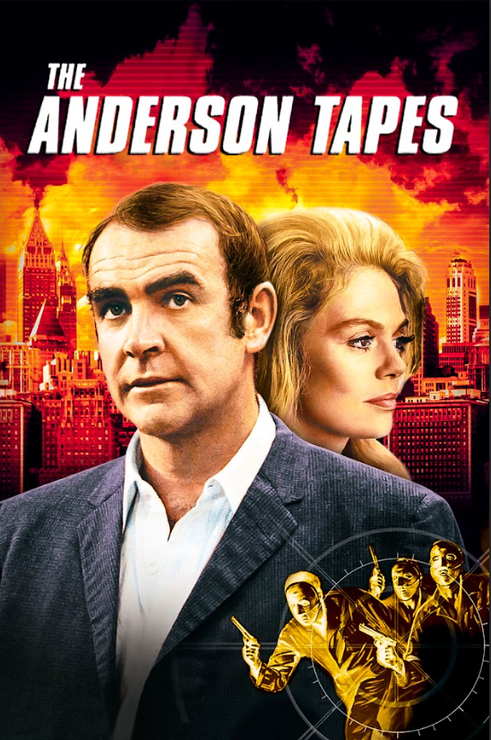 The Anderson Tapes 1971 Movie Poster 24x36 Crime Thriller Action Sean Connery Ar - PosterFire.com