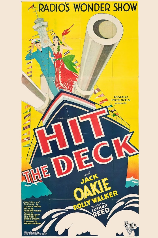 Hit the Deck 1929 Movie Poster 24x36 Musical Comedy Classic Vintage Film