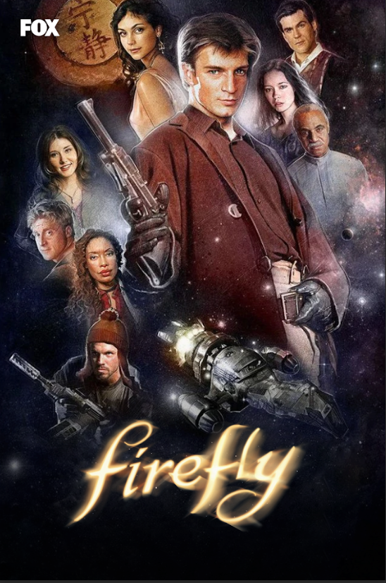 Firefly 2002 Poster 24x36 - Joss Whedon Space Western Sci-Fi TV Show Iconic - PosterFire.com