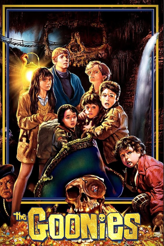 The Goonies 1985 Movie Poster 24x36 Adventure Classic Treasure Hunt Tale - PosterFire.com