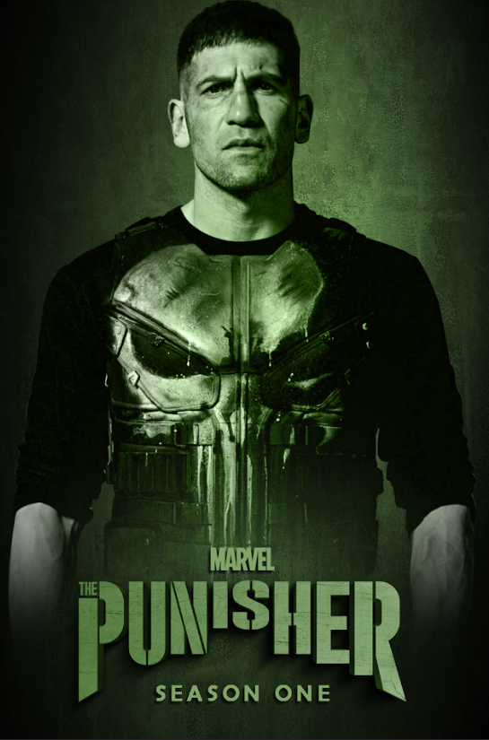 Marvel's The Punisher Season 1 Poster 24x36 - Gritty Action Series Following - PosterFire.com