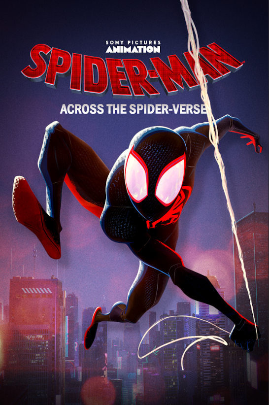 Spider-Man Across the Spider-Verse 2023 Poster 24x36 - Animated Action Adventure