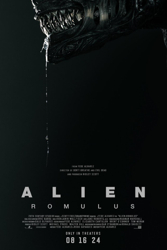 Alien: Romulus Poster 24x36 - Sci-Fi Horror New Alien Chapter Intense Survival