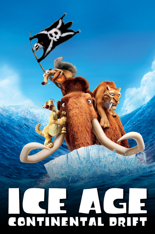 Ice Age: Continental Drift 2012 Poster 24x36 - Animated Adventure, Scrat's Epic