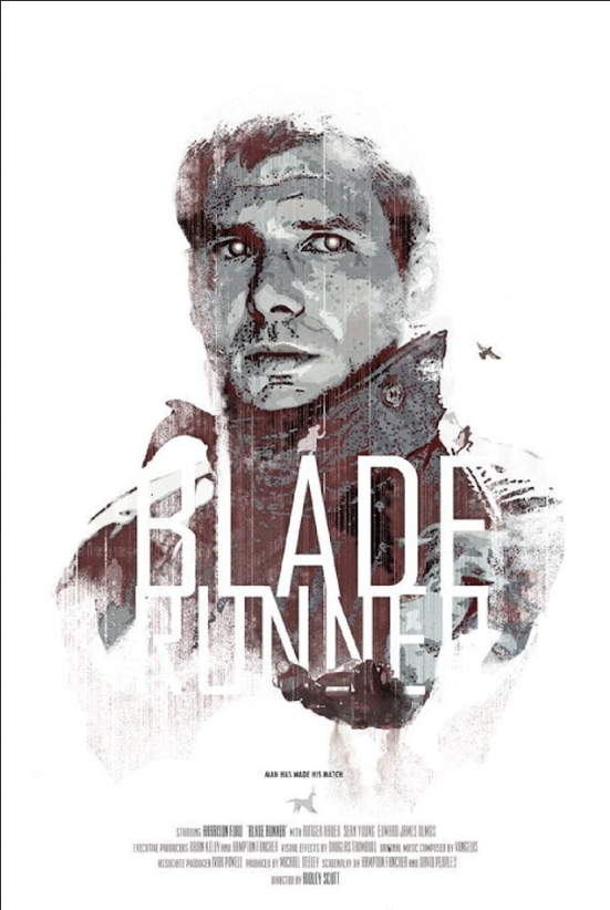 "Blade Runner (1982) 24x36 Poster - Ridley Scott, Sci-Fi Classic Poster - PosterFire.com