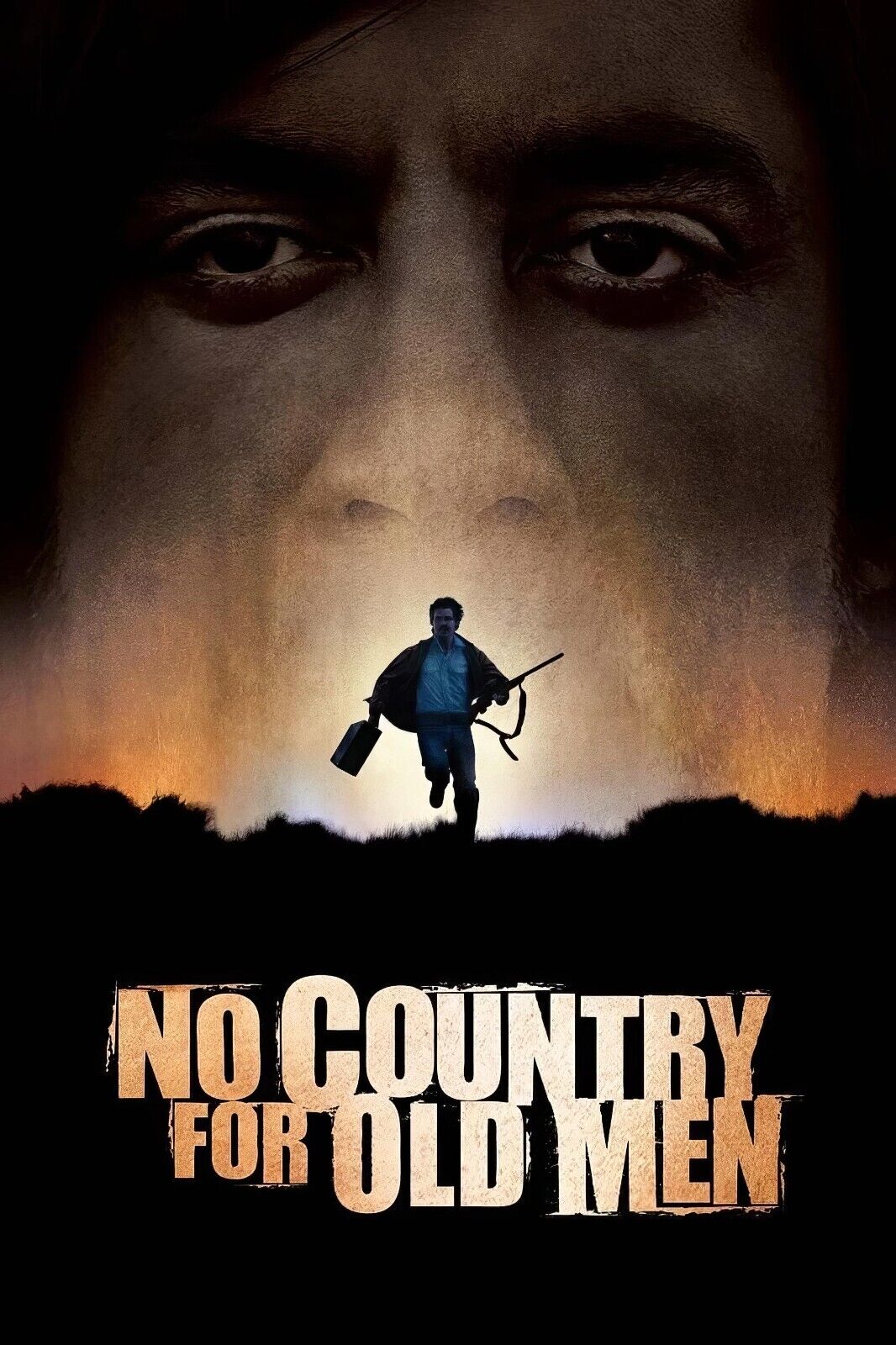 No Country for Old Men Poster 24x36 - Coen Brothers Thriller, 2007, 4K Ultra HD!