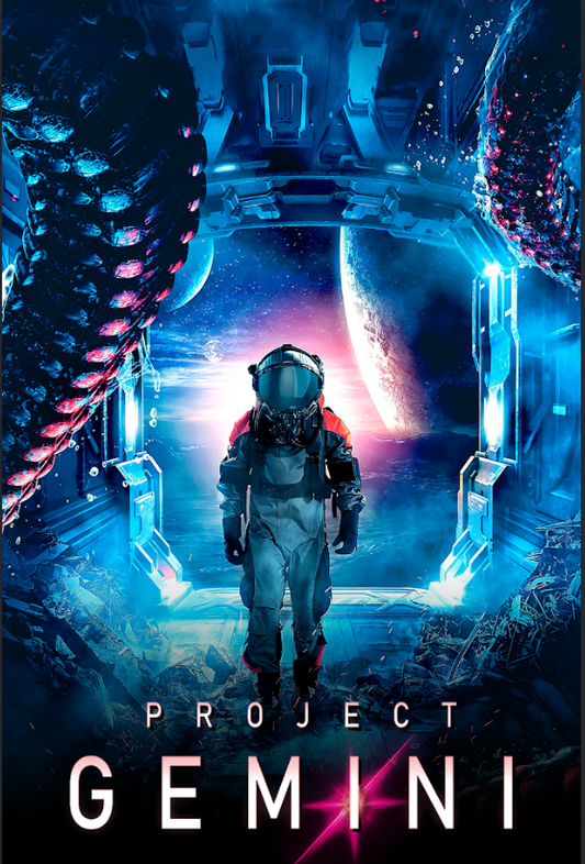 Project 'Gemini' 2022 Movie Poster 24x36 - Sci-Fi Thriller with Intriguing