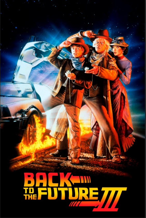 Back to the Future Part III (1990) 24x36 Poster - Michael J. Fox, Sci-Fi Western - PosterFire.com