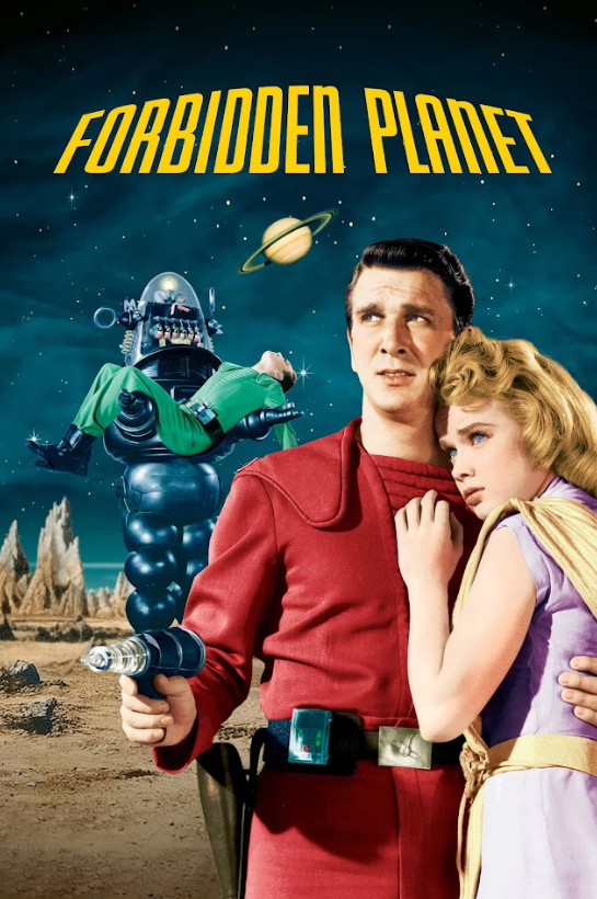 Forbidden Planet (1956) 24x36 Movie Poster, Sci-Fi Classic, Rare Vintage Film - PosterFire.com