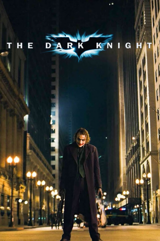 The Dark Knight 2008 Poster 24x36 - Batman vs Joker Epic Crime Thriller - PosterFire.com