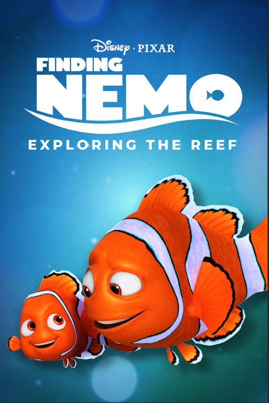 Exploring the Reef (2003) 24x36 Movie Poster Pixar Documentary Ocean Adventure - PosterFire.com