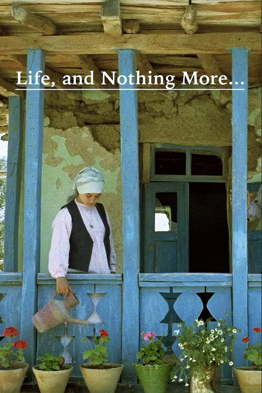 Life and Nothing More 1992 Movie Poster 24x36 - Iranian Drama, Abbas Kiarostami - PosterFire.com