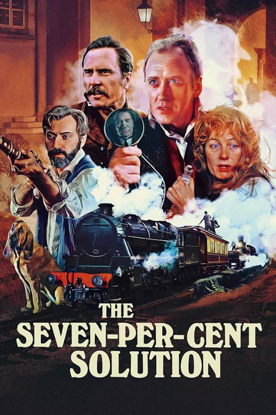 The Seven-Per-Cent Solution 1976 Movie Poster 24x36 - Mystery Thriller Sherlock - PosterFire.com