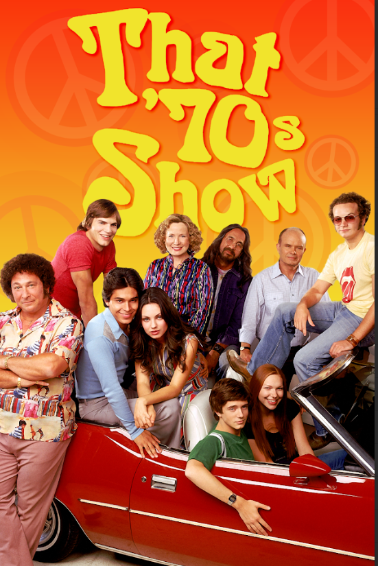 That '70s Show 1998 Poster 24x36 - Classic Sitcom Comedy Retro TV Series