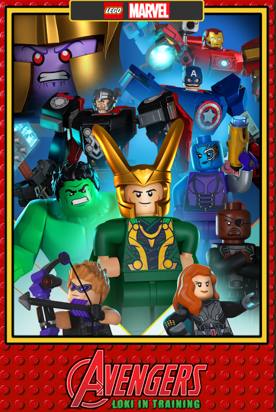 LEGO Marvel Avengers: Loki in Training 2021 Movie Poster 24x36 - Marvel