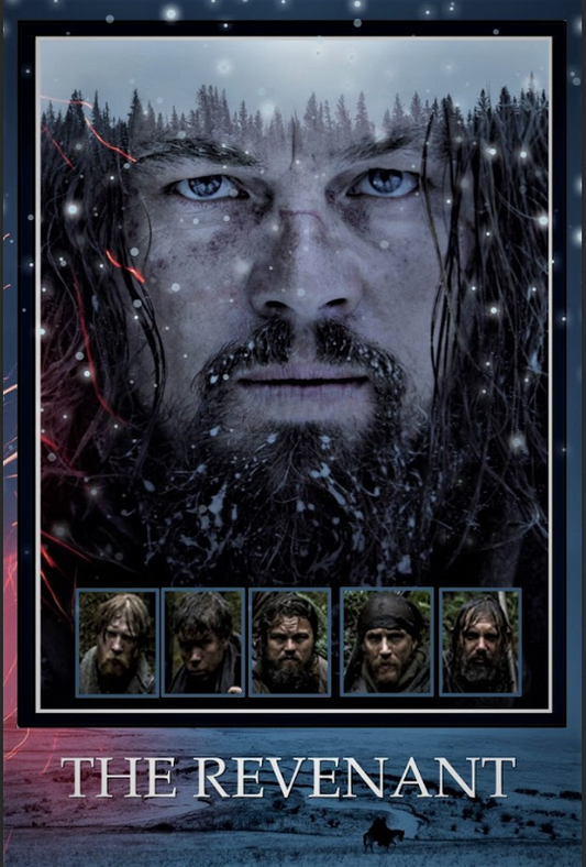 The Revenant 2015 Poster 24x36 - Leonardo DiCaprio Intense Survival Revenge Wild - PosterFire.com