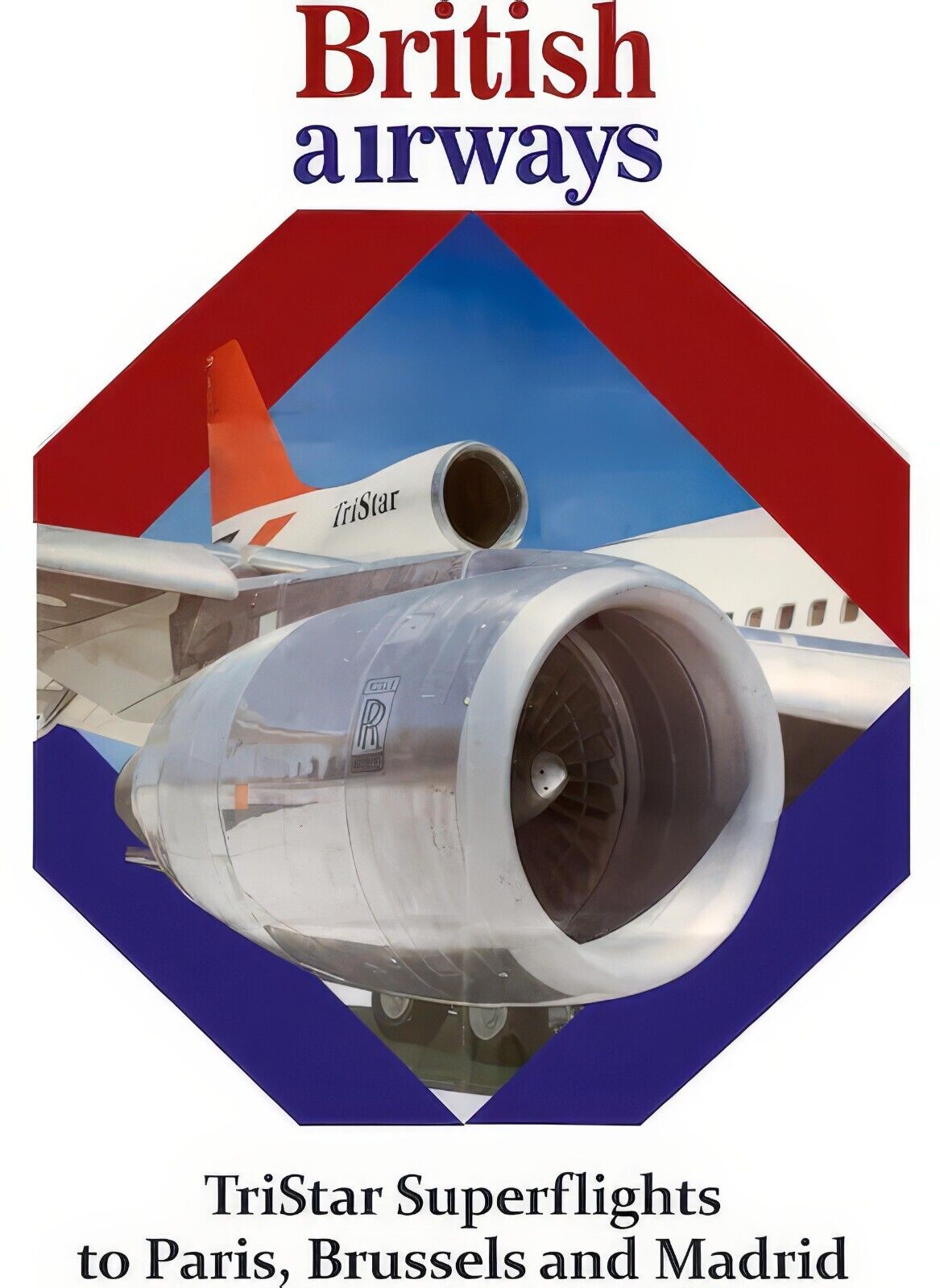 Tristar Vintage Poster, Iconic Aircraft Design, Retro Airline Advertisement - PosterFire.com