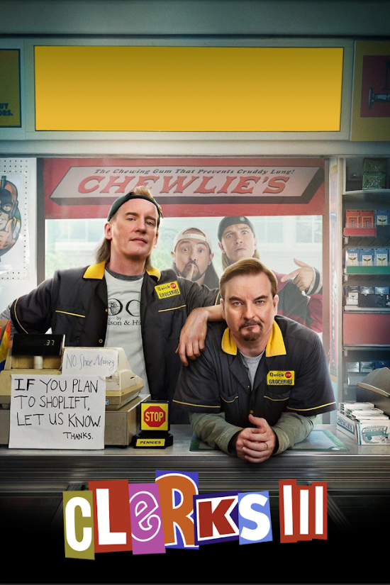 Clerks III 2022 Poster 24x36 - Kevin Smith Comedy Sequel Dante Randal Return