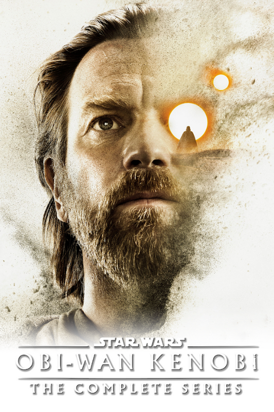 Obi-Wan Kenobi 2022 Poster 24x36 - Intense Star Wars Series Featuring Ewan