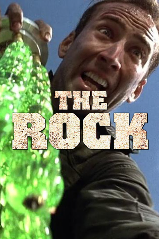 The Rock 1996 Poster 24x36 - Sean Connery Nicolas Cage Action Thriller Alcatraz - PosterFire.com